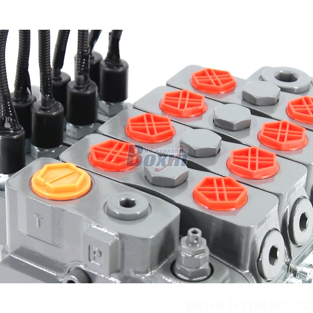 Manufacturer Direct: HSDLS180 Electric Unloading Valve - 4-Spool Sectional Directional Valve detail image